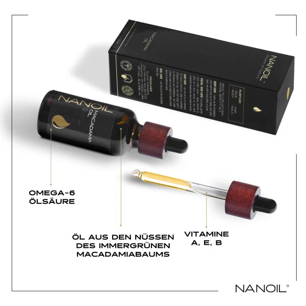 Nanoil Macadamia Oil 50 ml - Image 2