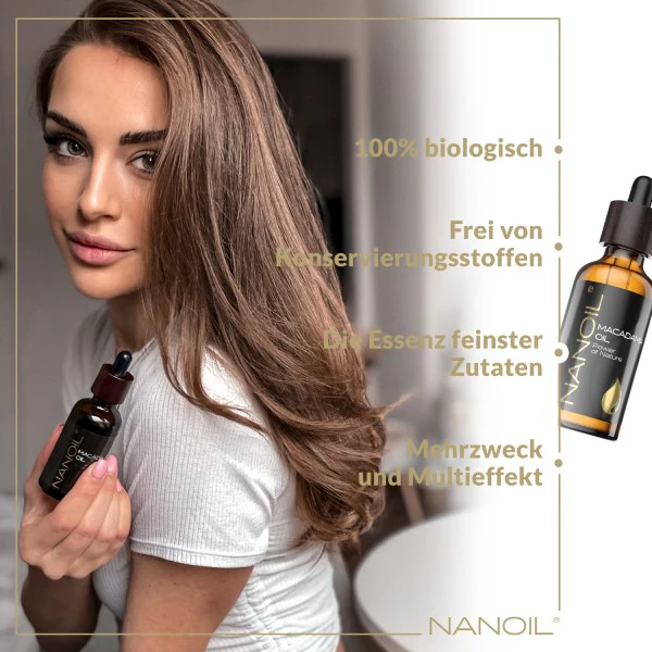 Nanoil Macadamia Oil 50 ml - Image 5
