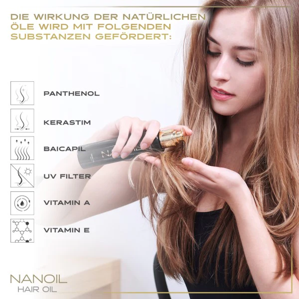 Nanoil Medium Porosity 100 ml - Hair Oil - Image 5
