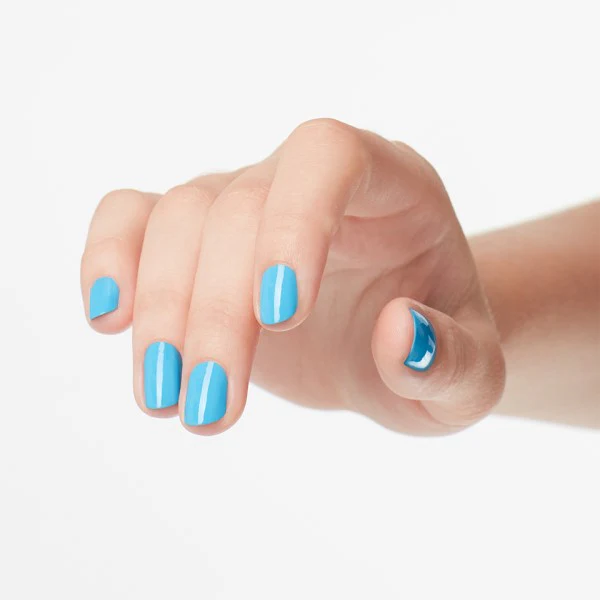 OPI Nail Lacquer 15 ml - NLB83 - No Room For The Blues - Image 4