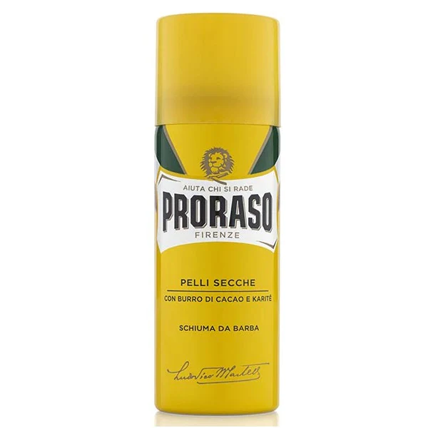 Proraso Yellow Shaving Foam 50ml - Pelli Secche