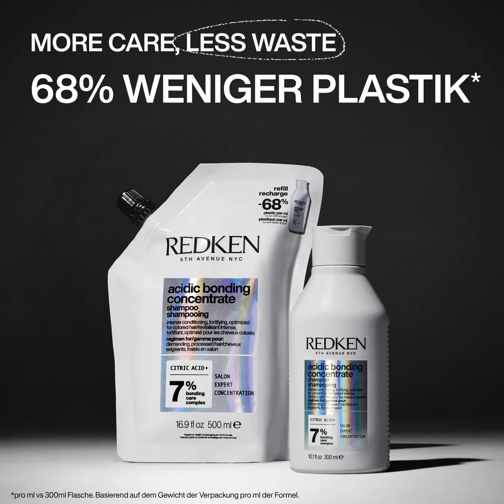 Redken Acidic Bonding Concentrate Shampoo Refill Pouch 500 ml - Image 4