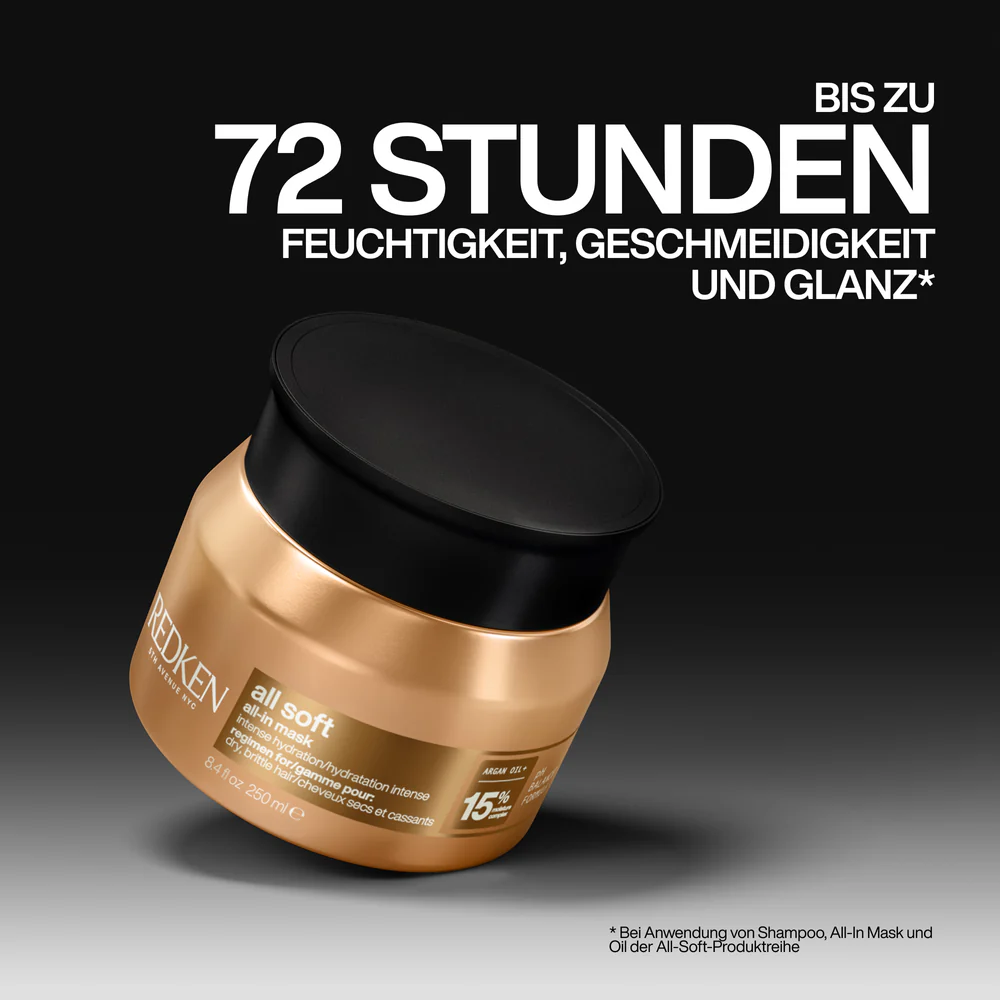 Redken All Soft All-In Mask mit Argan 250 ml - Image 4