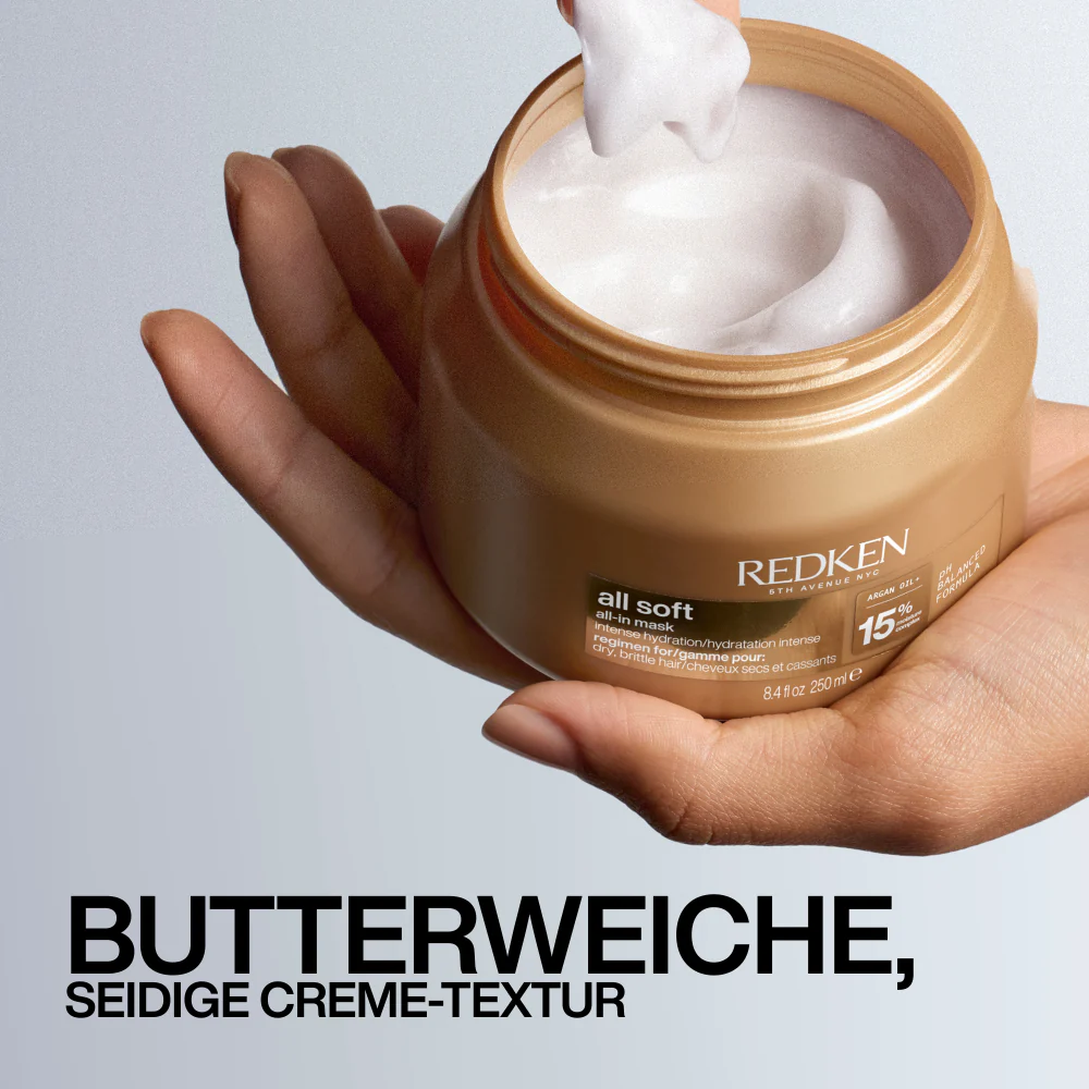 Redken All Soft All-In Mask mit Argan 250 ml - Image 7
