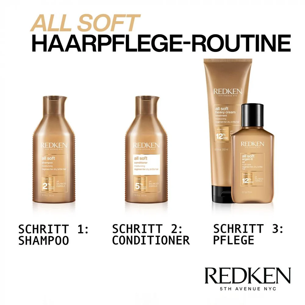 Redken All Soft Conditioner 300 ml - Image 5