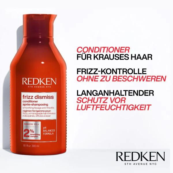 Redken Frizz Dismiss Conditioner 300 ml - Neu - Image 2