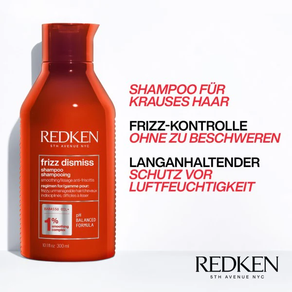 Redken Frizz Dismiss Shampoo 300 ml - Image 2
