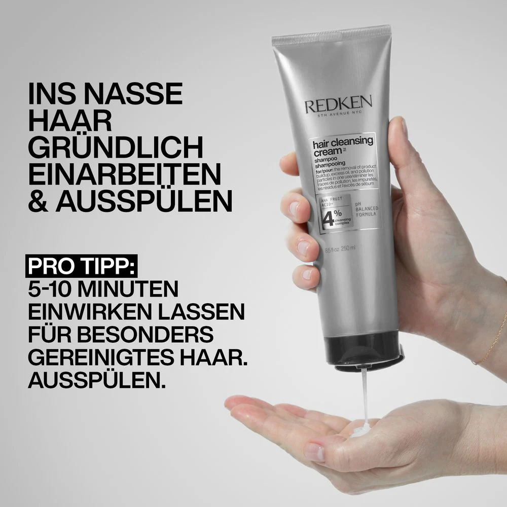 Redken Haircleansing Cream Shampoo 250 ml - Image 4