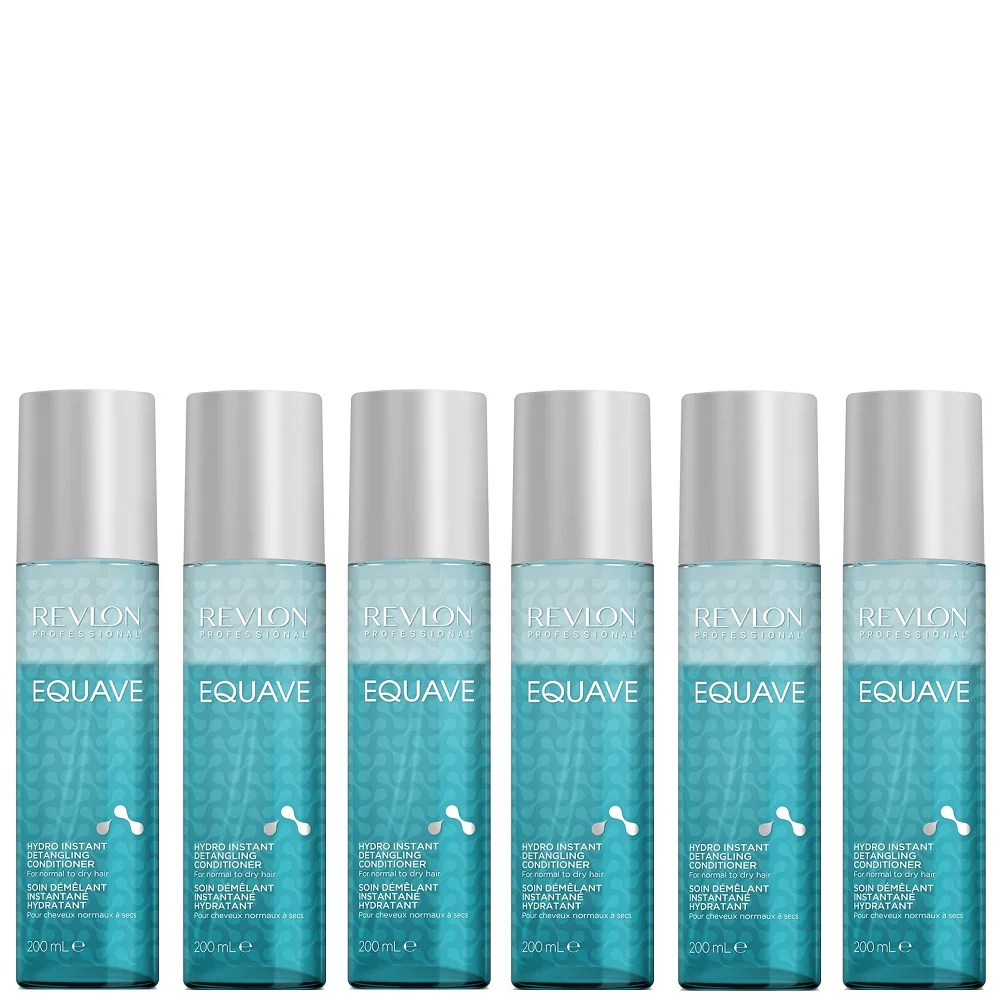 Revlon Equave Hydro Instant Detangling Conditioner 6x 200 ml