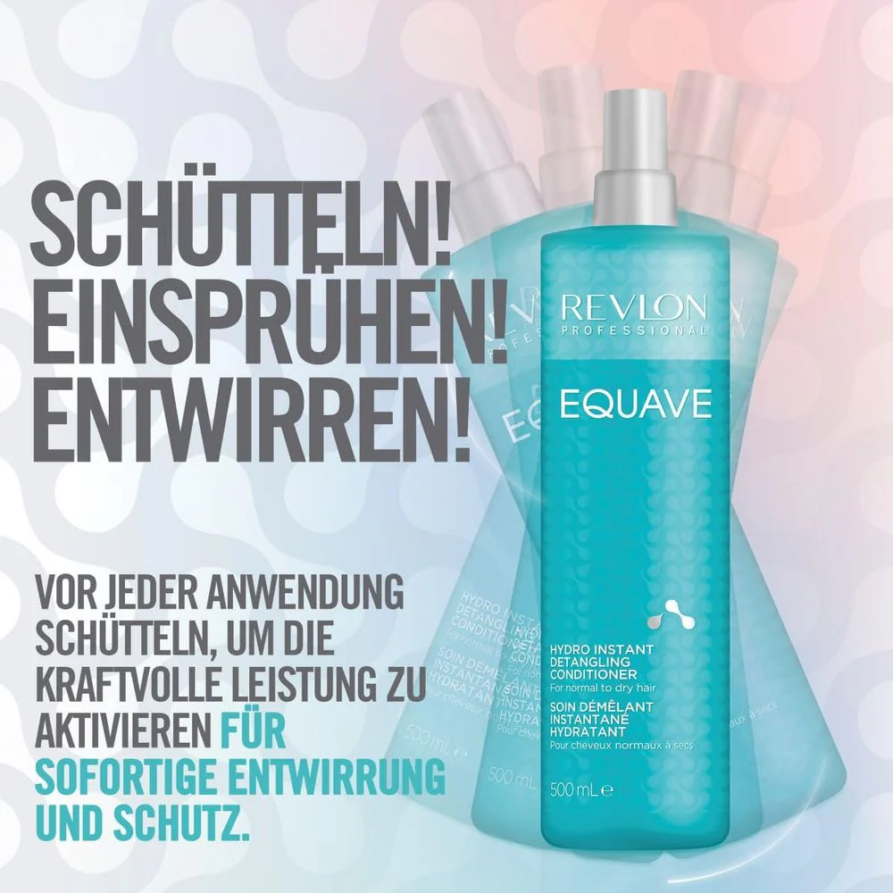 Revlon Equave Hydro Instant Detangling Conditioner 6x 500 ml - Image 2