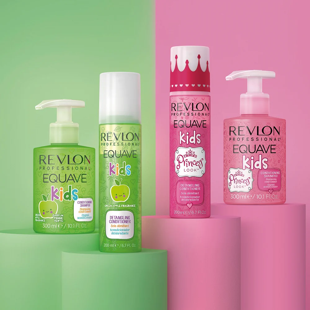 Revlon Equave Kids Detangling Conditioner Apple 200ml - Image 6