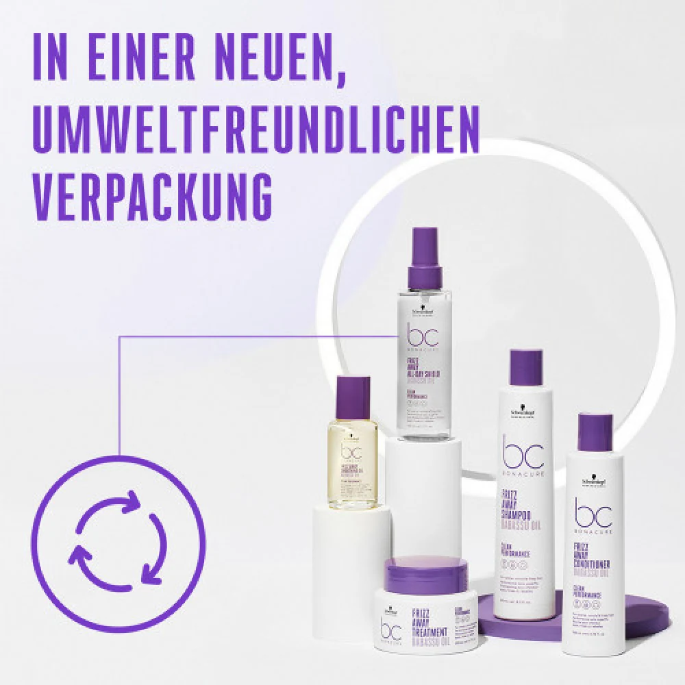 Schwarzkopf BC Bonacure Frizz Away Treatment 200 ml - Image 3