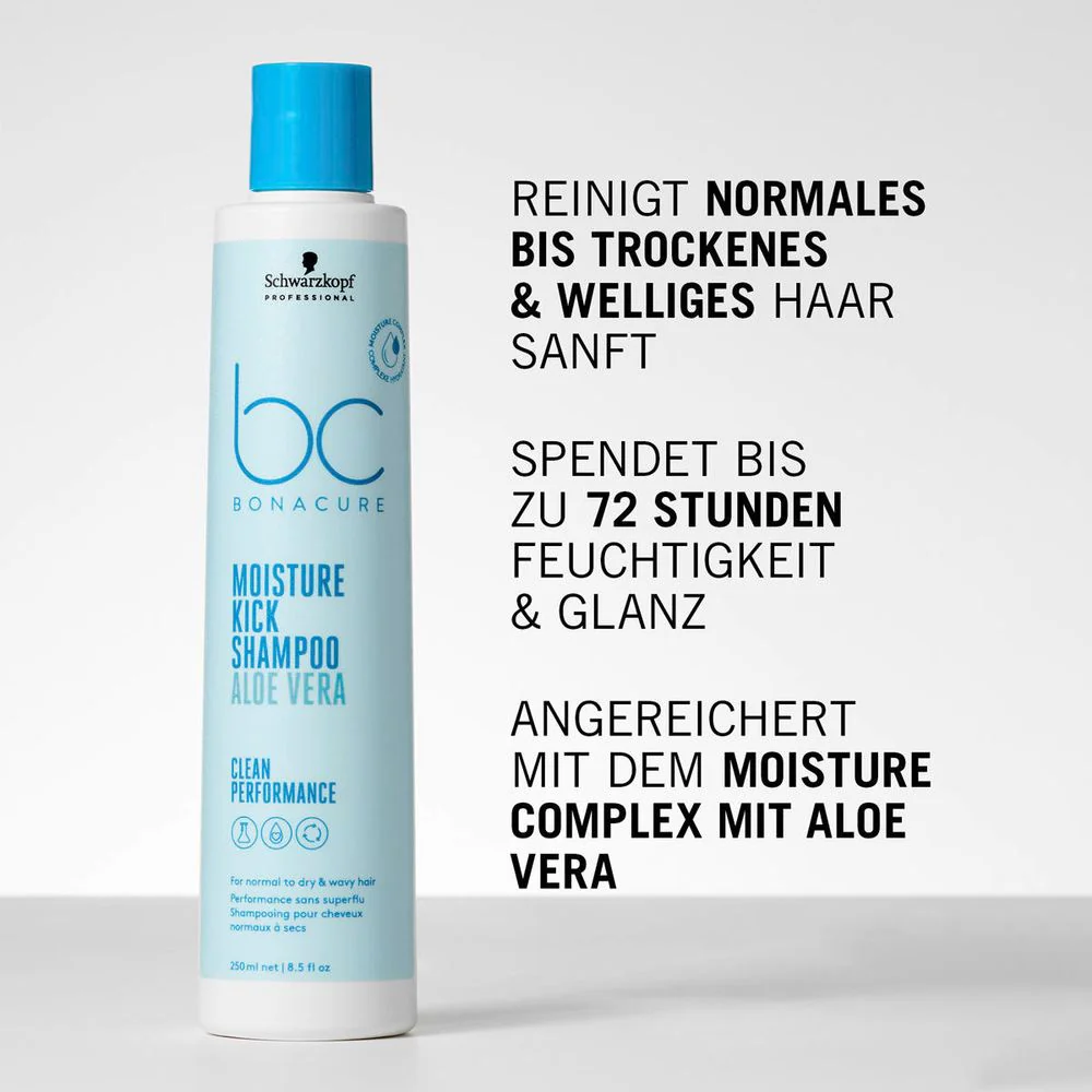 Schwarzkopf Professional BC Bonacure Moisture Kick Shampoo 500 ml - Image 3