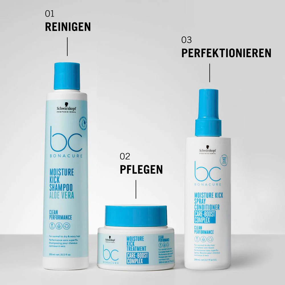 Schwarzkopf Professional BC Bonacure Moisture Kick Spray Conditioner 200 ml - Image 3