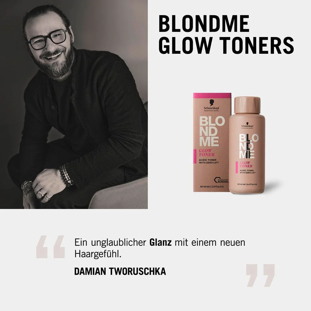 Schwarzkopf Blondme Glow Toner 60ml - Image 5