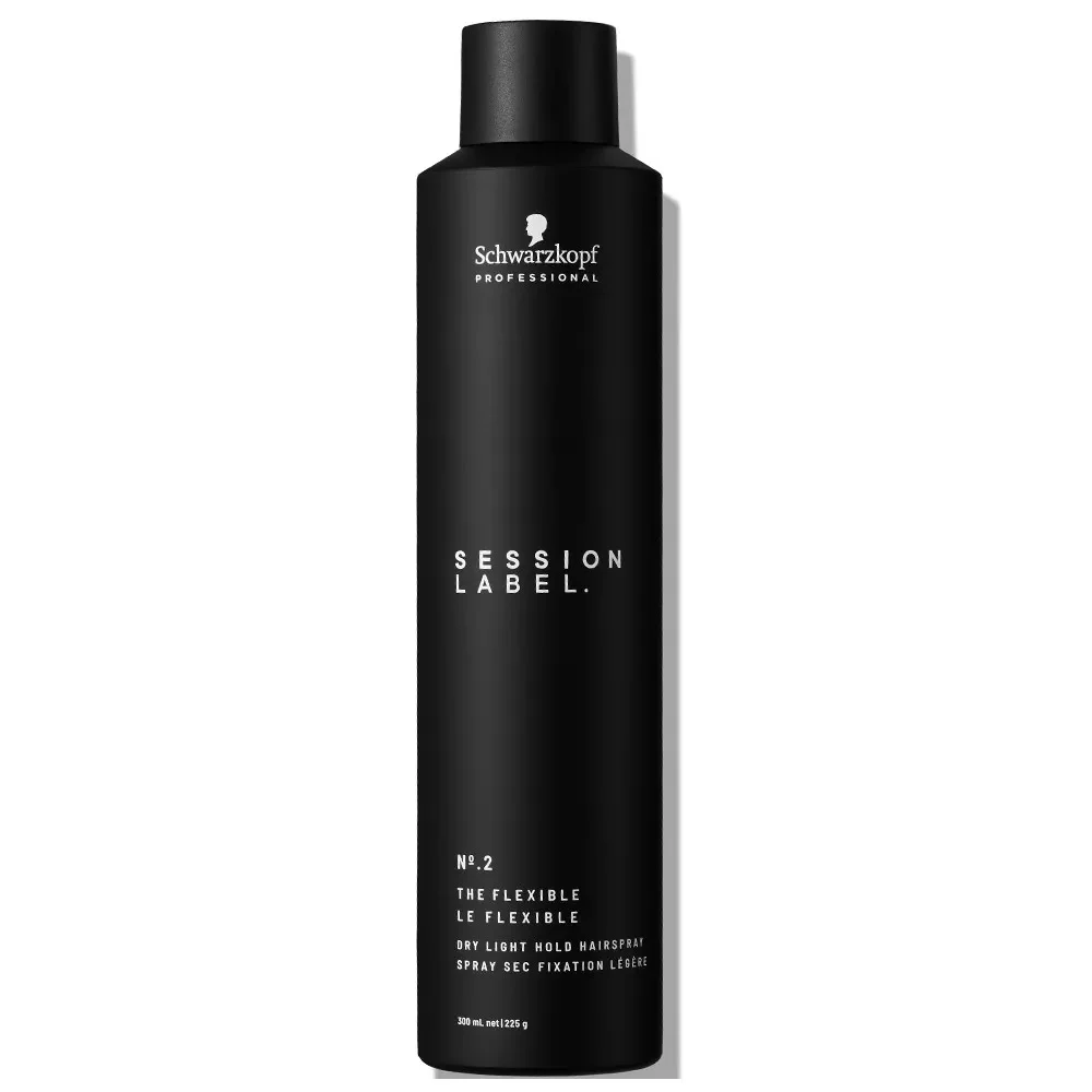 Schwarzkopf Session Label The Flexible Dry Light Hold Hairspray 300 ml