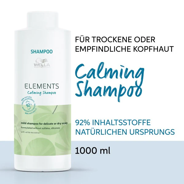 Wella Professionals Elements Calming Shampoo 1000 ml - Image 8