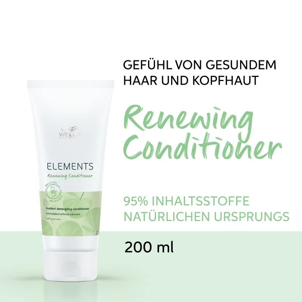 Wella Professionals Elements Renewing Conditioner 200 ml - Image 8