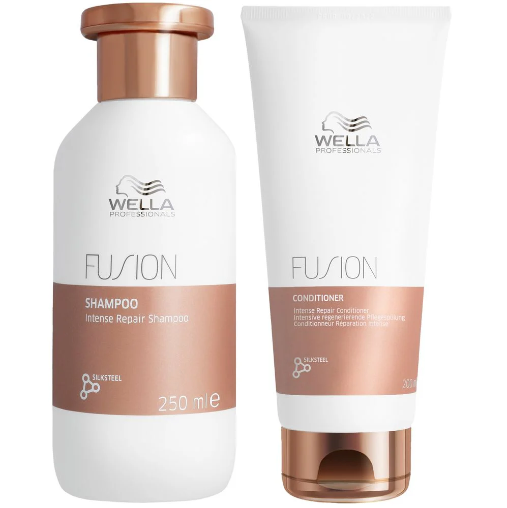 Wella Professionals Fusion Intense Repair Set - Shampoo 250 ml + Conditioner 200 ml