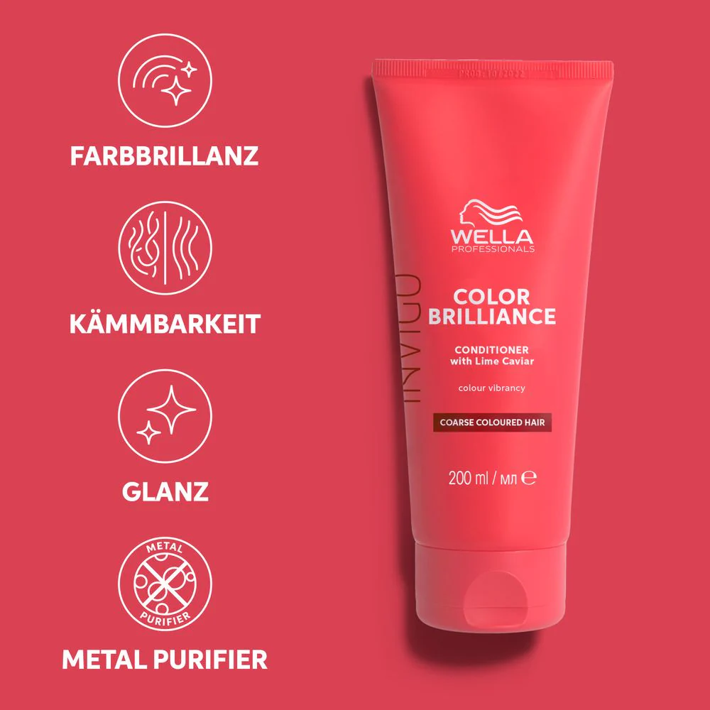 Wella Professionals Invigo Color Brilliance Conditioner Coarse 1000 ml - Image 3