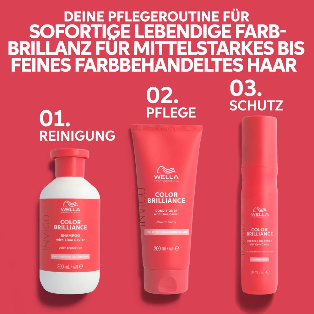 Wella Professionals Invigo Color Brilliance Conditioner Fine 1000 ml - Image 6