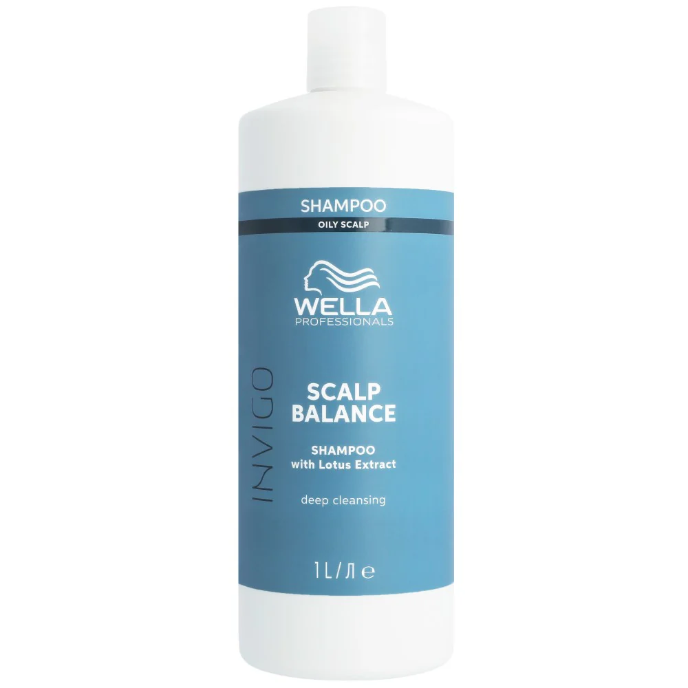 Wella Professionals Invigo Scalp Balance Pure Shampoo 1000 ml - Oily Scalp