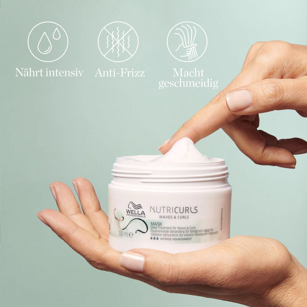 Wella Professionals NutriCurls Mask für Locken und welliges Haar 150 ml - Image 6