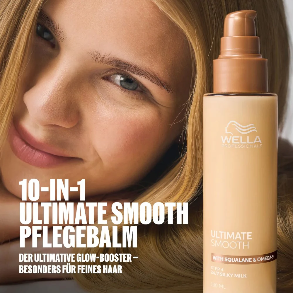 Wella Professionals Ultimate Smooth 24/7 Silky Milk 30 ml - Image 5