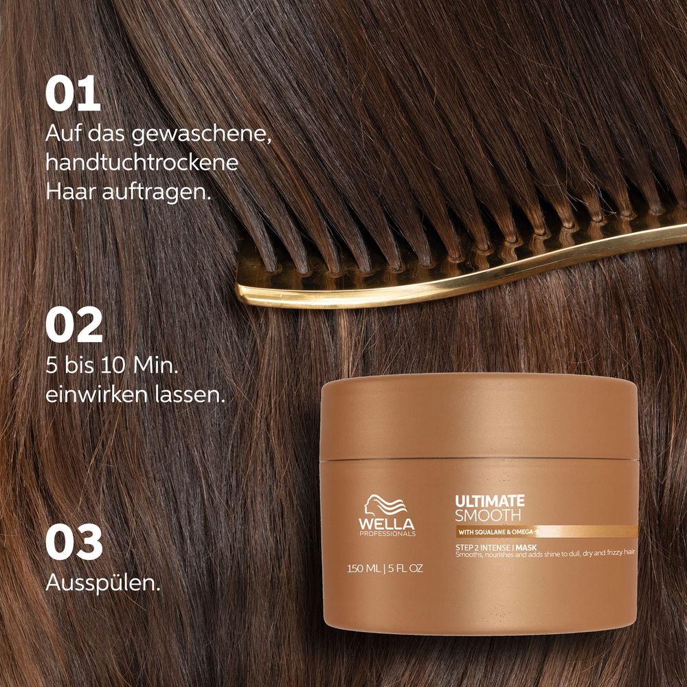 Wella Professionals Ultimate Smooth Mask 150 ml - Image 3