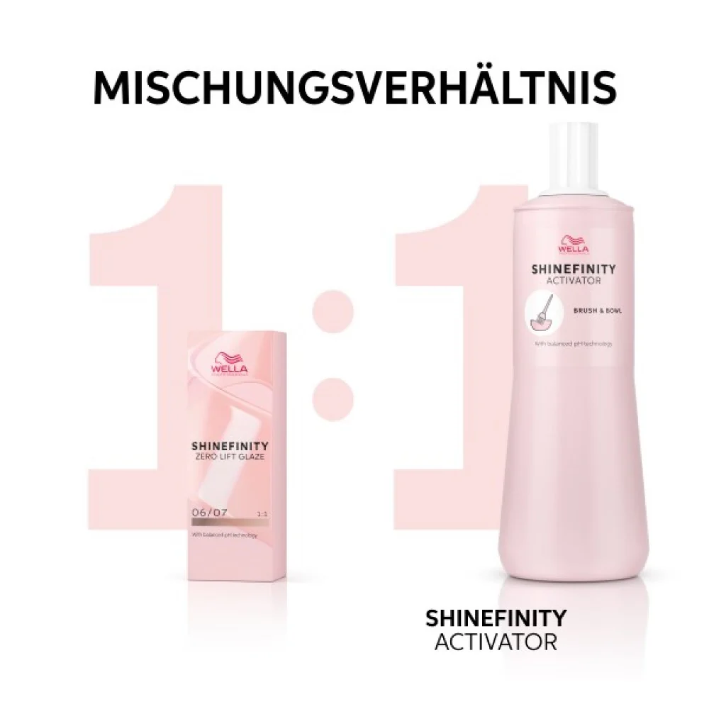 Wella Shinefinity Glaze Activator Bottle 2% 1000 ml - Image 2