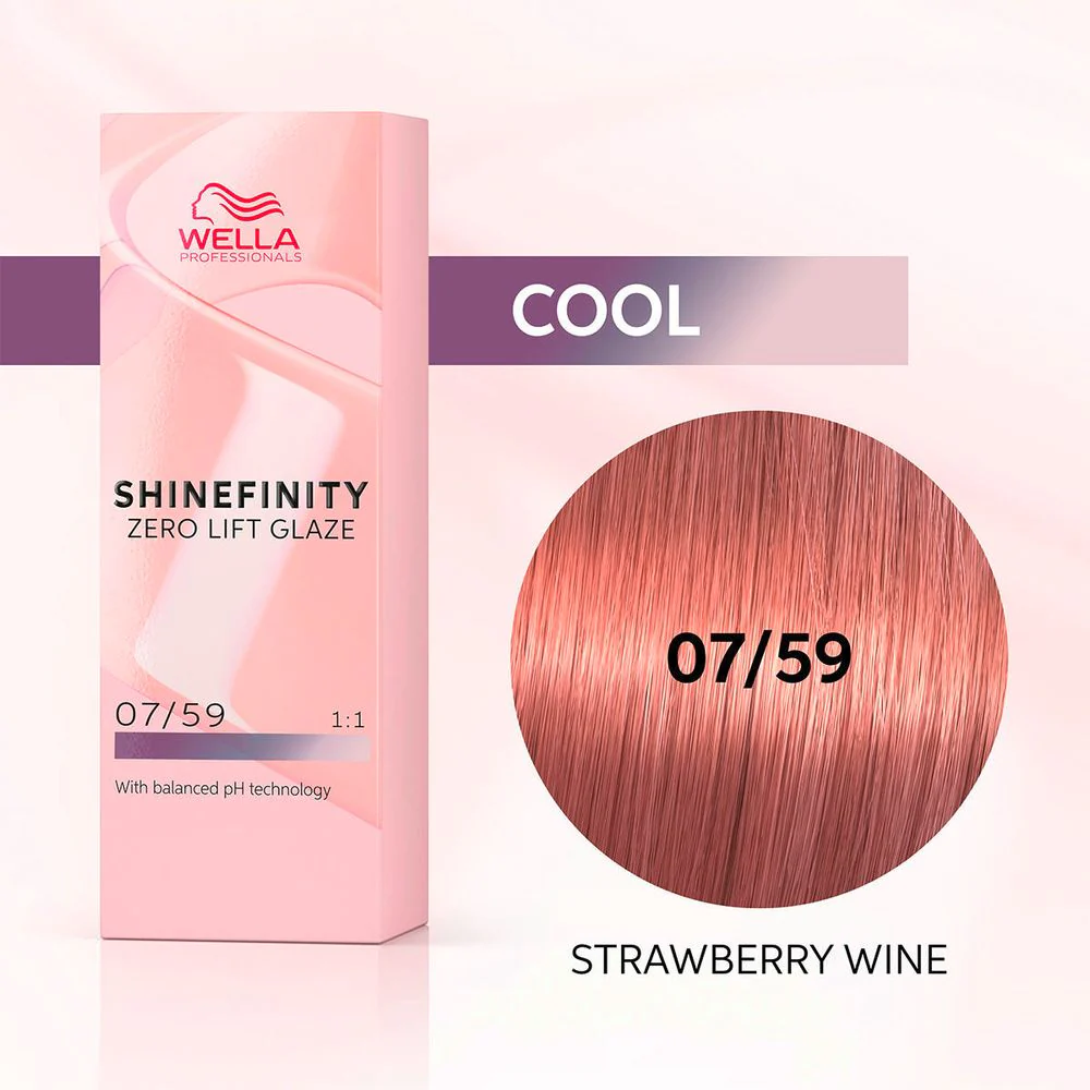 Wella Shinefinity Glaze Haarfarbe 60 ml - Image 82